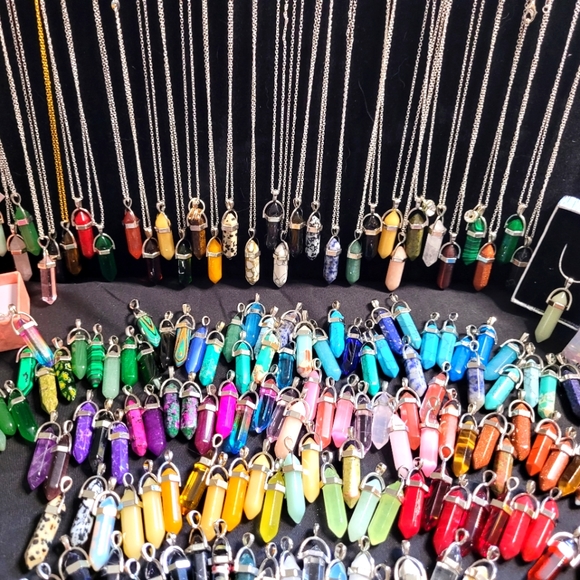 2 for 40 Silver rope Bullet Pendant charm bracelets - Picture 3 of 4